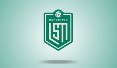 Escudo do Deportivo LSM, time de Luis Suárez e Messi