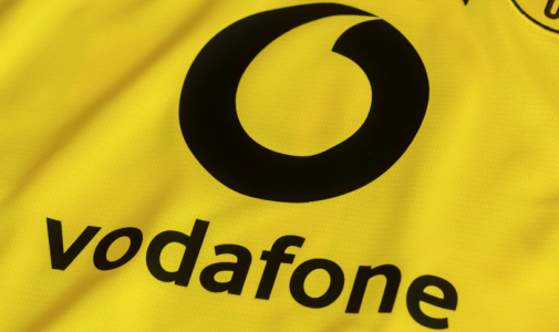 Vodafone não usará o vermelho na camisa do Borussia Dortmund