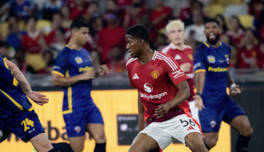 Manchester United em amistoso pela Ásia