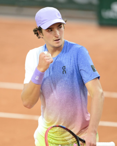 João Fonseca durante Roland Garros 2025