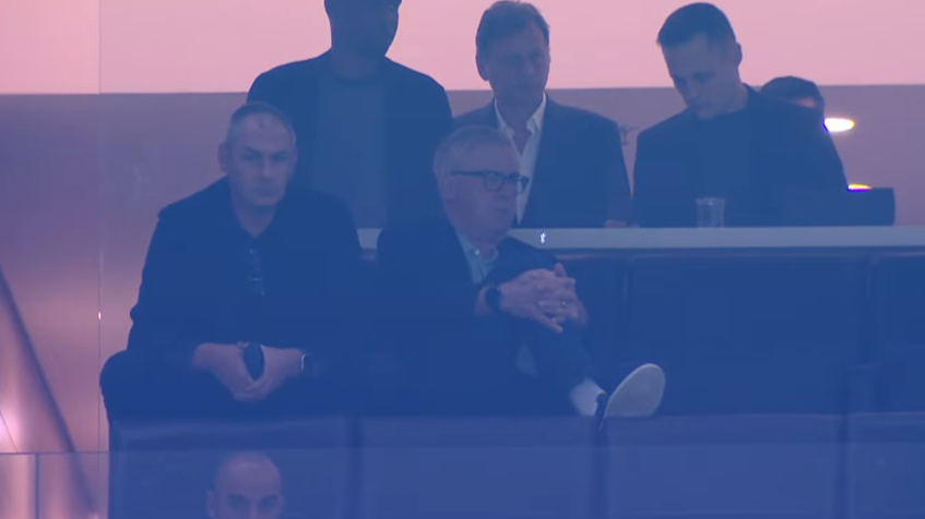 Carlo Ancelotti assiste Corinthians x Vitória na Neo Química Arena