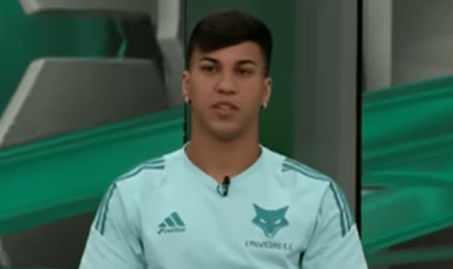 Kaio Jorge, atacante do Cruzeiro, em entrevista ao Jogo Aberto, da TV Band