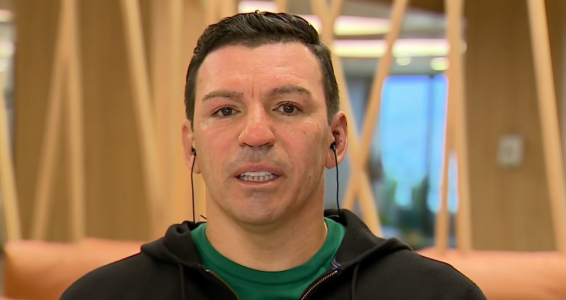 Lúcio em entrevista ao programa Encontro com Patrícia Poeta