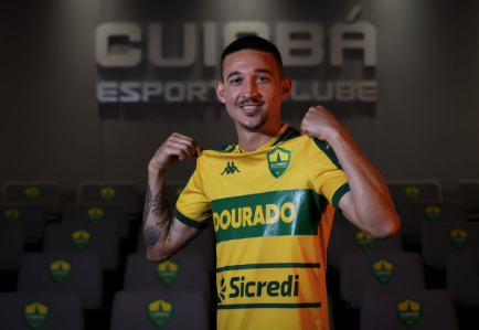 Alisson safira assina contrato com o Cuiabá
