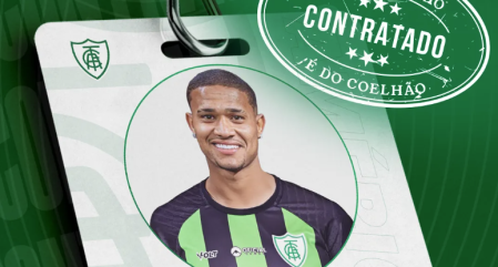 Atacante Breno Teixeira anunciado pelo América