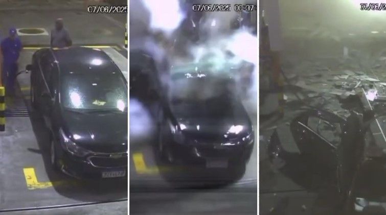Vídeo: explosão em posto de gasolina no Rio mata motorista e fere frentista gravemente