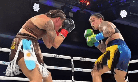 Brasileira Beatriz Ferreira manteve cinturão da FIB e agora quer unificação