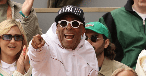 Spike Lee na final de Roland Garros