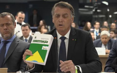 Ex-presidente Jair Bolsonaro (PL) depõe no Supremo Tribunal Federal nesta terça-feira (10)
