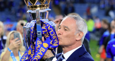 Claudio Ranieri foi campeão da Premier League pelo Leicester