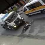 Vídeo: menino de 13 anos cai de bicicleta e morre atropelado por caminhão em BH