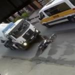 Vídeo: menino de 13 anos cai de bicicleta e morre atropelado por caminhão em BH