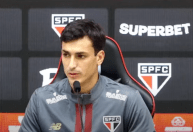 Contratado pelo São Paulo, Dinenno se diz bem fisicamente e revela conversa com Zubeldía