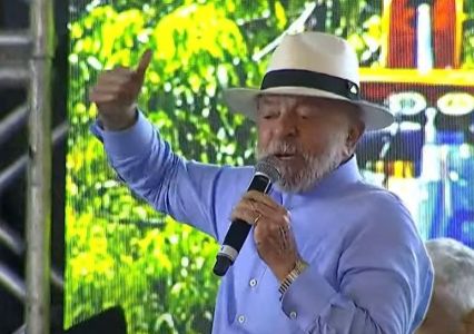 Presidente Luiz Inácio Lula da Silva (PT) esteve em Contagem nesta quinta-feira (12)