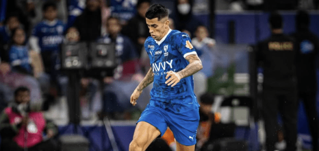 João Cancelo em ação pelo Al-Hilal