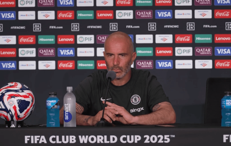 Enzo Maresca, técnico do Chelsea, confirma mudanças contra o Flamengo