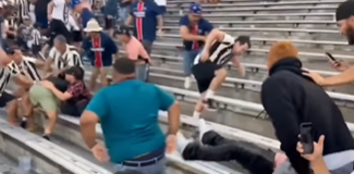 Torcedores de Botafogo e PSG protagonizam confusão em estádio durante jogo pelo Mundial