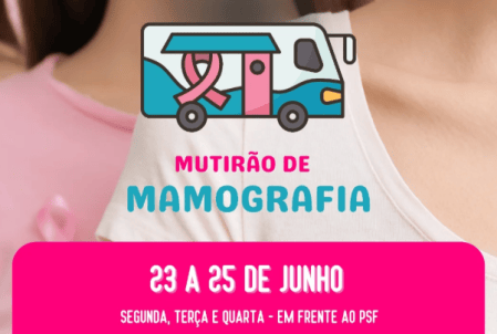 Mutirão acontece na próxima semana.