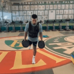 Em recuperação de lesão, Gabriel Jesus utiliza CT do Palmeiras