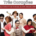 Sábado é marcado por teatro na Praça Odilon Rezende