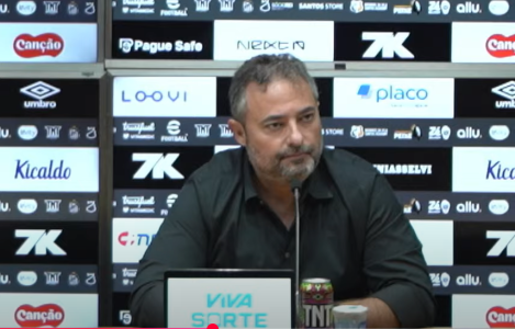 Alexandre Mattos falou sobre a postura do Santos no mercado da bola