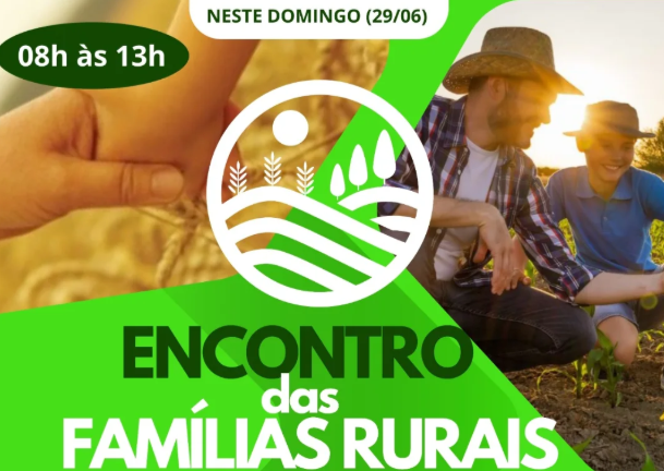Famílias rurais poderão participar de atividades especiais neste fim de semana em Santana da Vargem