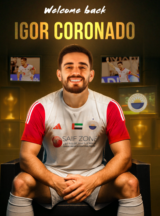 Clube árabe anuncia Igor Coronado, ex-Corinthians