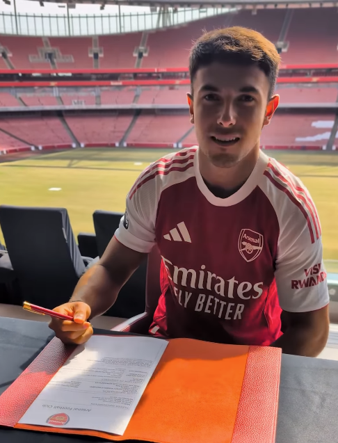 Arsenal anuncia contratação de Zubimendi, campeão da Eurocopa com a Espanha