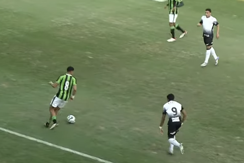 América empata com Corinthians e deixa G8 do Campeonato Brasileiro Sub-20