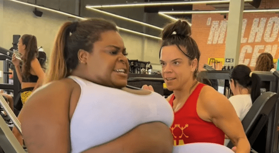 Jojo Todynho foi treinada por Carol Vaz antes de realizar a cirurgia bariátrica