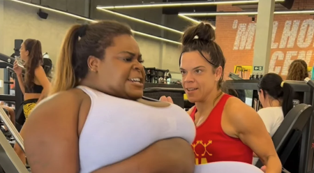 Jojo Todynho foi treinada por Carol Vaz antes de realizar a cirurgia bariátrica