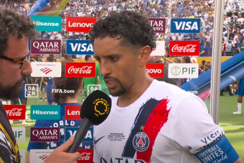 Marquinhos revela orgulho do PSG, mas vê Chelsea mais efetivo na final do Mundial