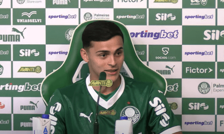 Sosa foi anunciado nesta segunda-feira (14) pelo Palmeiras