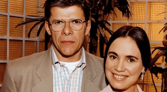 José Mayer e Regina Duarte em 'História de Amor'