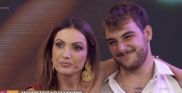 Patrícia Poeta e o filho, Felipe Poeta