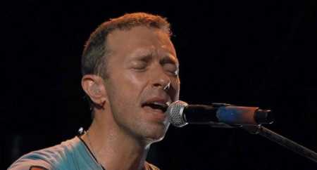 Chris Martin, vocalista do Coldplay