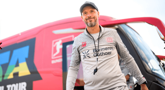 Erik Ten Hag durante atividade do Flamengo em pré-temporada no Rio de Janeiro
