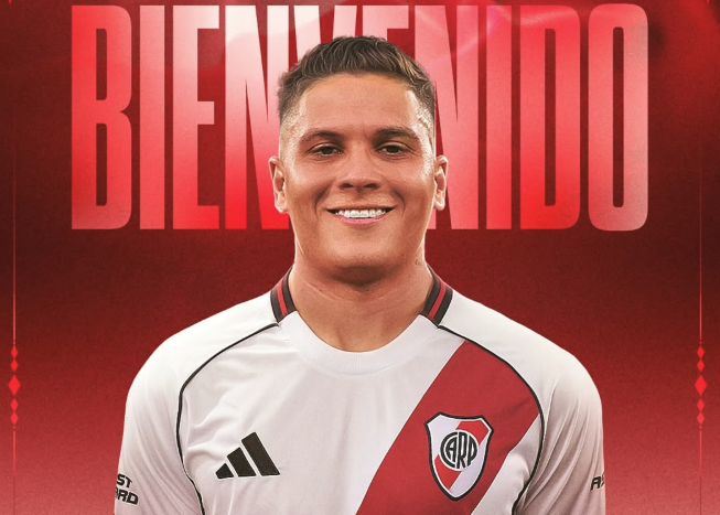 River Plate anuncia o retorno de meia colombiano campeão da Copa Sul-Americana