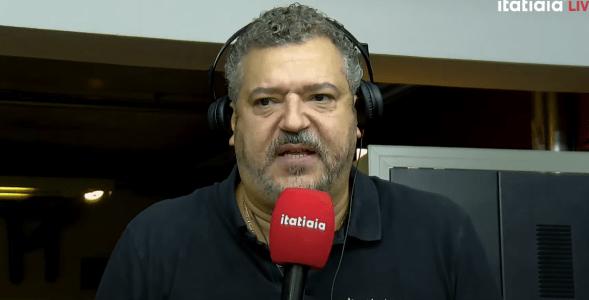 Mário Henrique Caixa, narrador dos jogos do Atlético na Itatiaia