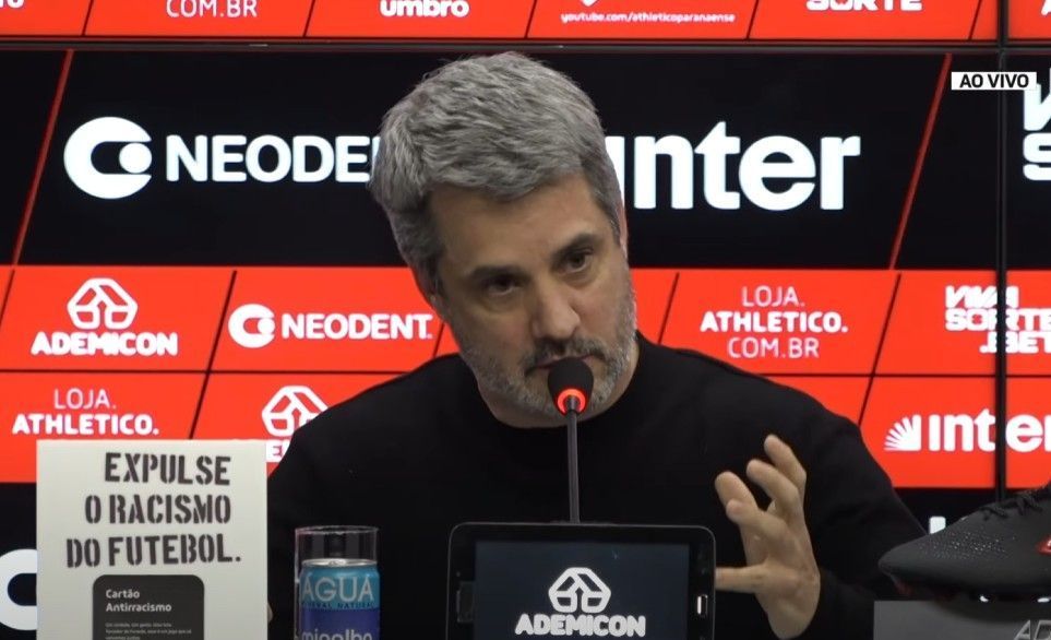 Executivo do Athletico-PR pede afastamento de árbitro após empate com Ferroviária