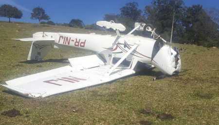 Avião fez pouso de emergência nesta manhã (26)