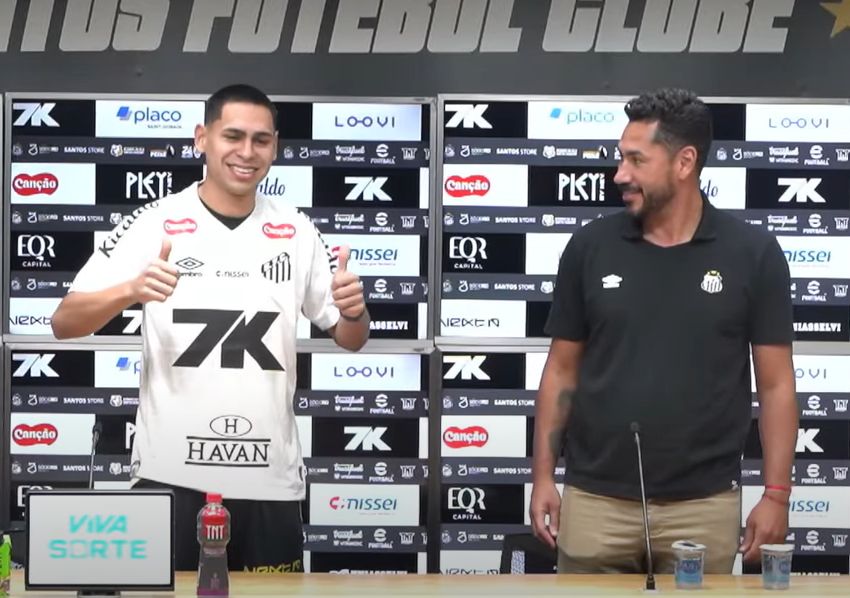 Reforço do Santos, Caballero comenta estreia e revela admiração por Neymar