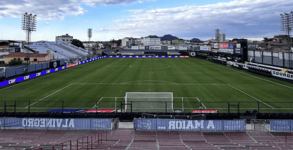 Arena Sicredi, em São João del-Rei, Minas Gerais
