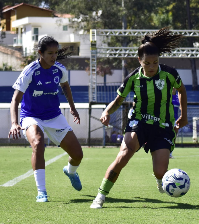 América vence Cruzeiro em amistoso às vésperas de semana decisiva na Copa do Brasil Feminina