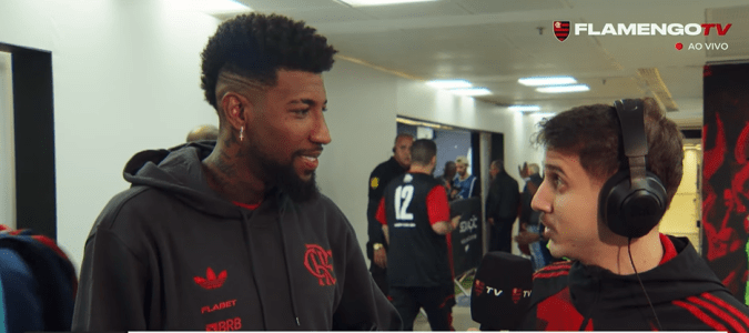 Flamengo x Atlético: Emerson Royal, Samuel Lino e Saúl Ñíguez estão relacionados