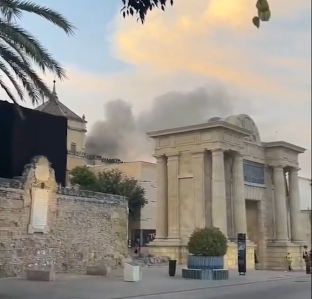 Incêndio na Mesquita-Catedral de Córdoba