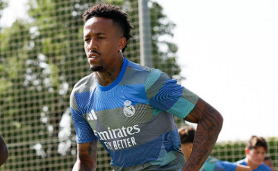 Éder Militão, do Real Madrid, marcou gol do meio-campo em jogo-treino diante do Leganés