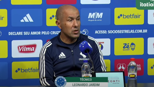 Leonardo Jardim, treinador do Cruzeiro