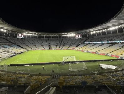 Estádio maracanã, palco do confronto entre Fluminense e Fortaleza