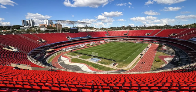 Estádio Morumbi, em São Paulo